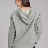 Roper 2341 Cotton Fleece (Grey) - Women's Hooded Sweatshirt