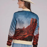 Roper 2532 Desert View (Multi) - Women's Bomber Jacket