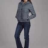 Roper 2165 Parachute (Steel) - Women's Nylon Jacket