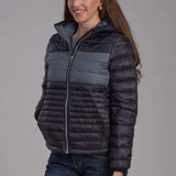 Roper 2165 Parachute (Black/Grey) - Women's Nylon Jacket