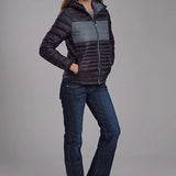 Roper 2165 Parachute (Black/Grey) - Women's Nylon Jacket
