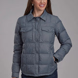 Roper 2165 Parachute Pockets (Steel) - Women's Nylon Jacket