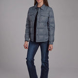 Roper 2165 Parachute Pockets (Steel) - Women's Nylon Jacket