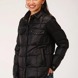 Roper 1304 Parachute (Black) - Women's Nylon Jacket