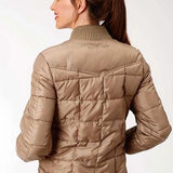 Roper 1473 Quilted Poly (Khaki) - Women's Jacket