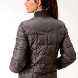 Roper 1473 Quilted Poly (Grey) - Women's Jacket
