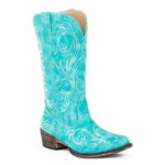 Roper Riley (Turquoise) - Women's Cowgirl Boot - Hatcountry