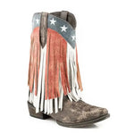 Roper American Beauty (Red/White/Blue) - Women's Cowgirl Boot - Hatcountry