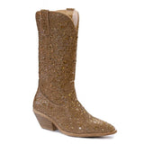 Roper Nettie Crystal (Tan) - Women's Cowgirl Boot