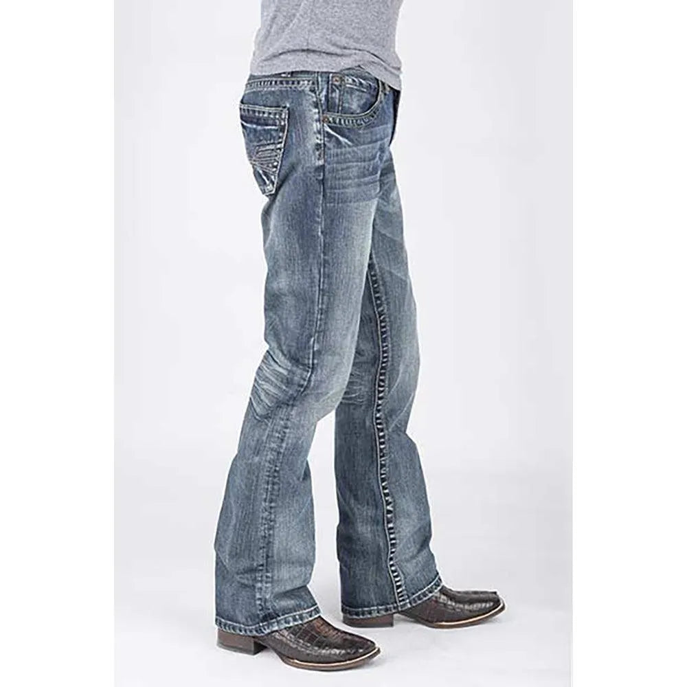 Tin Haul Guy's Jean (Medium Wash) - Men's Bootcut Jeans - Hatcountry