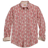 Tin Haul Vintage Stripe (Red) - Men's Western Shirt