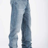 Tin Haul 420 Regular Joe Deco Stitch Pockets (Light Wash) - Men's Bootcut Jeans