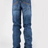 Tin Haul 420 Regular Joe Gold Stitching (Medium Wash) - Men's Bootcut Jeans