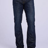Tin Haul 1660 Jagger Fit Corded Deco (Dark Wash) - Men's Bootcut Jeans