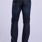 Tin Haul 1660 Jagger Fit Corded Deco (Dark Wash) - Men's Bootcut Jeans