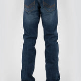 Tin Haul 1661 Jagger Stretch Fit (Dark Wash) - Men's Bootcut Jeans