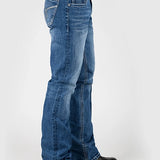 Tin Haul 1661 Jagger Stretch Fit (Medium Wash) - Men's Bootcut Jeans