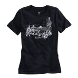 Tin Haul Desert Lines (Black) - Women's T-Shirt - Hatcountry