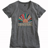 Tin Haul Hello Sunshine (Grey) - Women's T-Shirt - Hatcountry