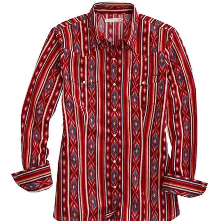 Tin Haul Southwest Sunrise (Red) - Women's Western Shirt - Hatcountry