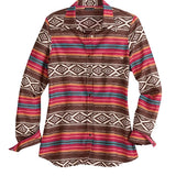 Tin Haul 2184 Aztec Blanket (Multi) - Women's Western Shirt