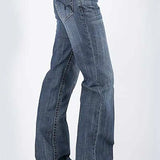 Tin Haul 460 Ella Fit Blue Loop Pocket ( Denim Dark Wash ) - Women's Jeans