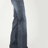Tin Haul 460 Ella Fit Plain Pocket ( Denim Dark Wash ) - Women's Jeans