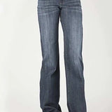Tin Haul 460 Ella Fit Plain Pocket ( Denim Dark Wash ) - Women's Jeans
