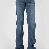 Tin Haul 460 Ella Fit Horse Pocket ( Denim Medium Wash ) - Women's Jeans