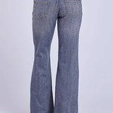 Tin Haul 460 Ella Fit Rhinestone (Light Wash) - Women's Bootcut Jeans