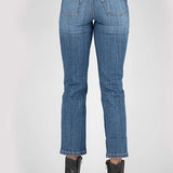 Tin Haul 525 Rachel Fit Distressed (Medium Wash) - Women's Highrise Jeans