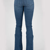 Tin Haul 595 Libby Fit Anvil and Hammer ( Denim Dark Wash )- Women's Jeans