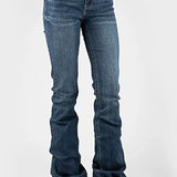Tin Haul 595 Libby Fit Half Moon Pocket ( Denim Dark Wash )- Women's Jeans