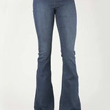 Tin Haul 825 Harlow Fit Skinny Flare ( Denim Dark Wash )- Women's Jeans
