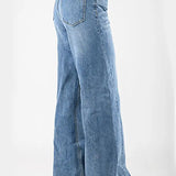 Tin Haul 870 Claire Wide Leg ( Denim Light Wash )- Women's Jeans