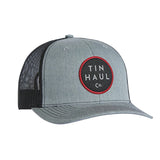 Tin Haul Embroidered Logo (Grey) - Ball Cap