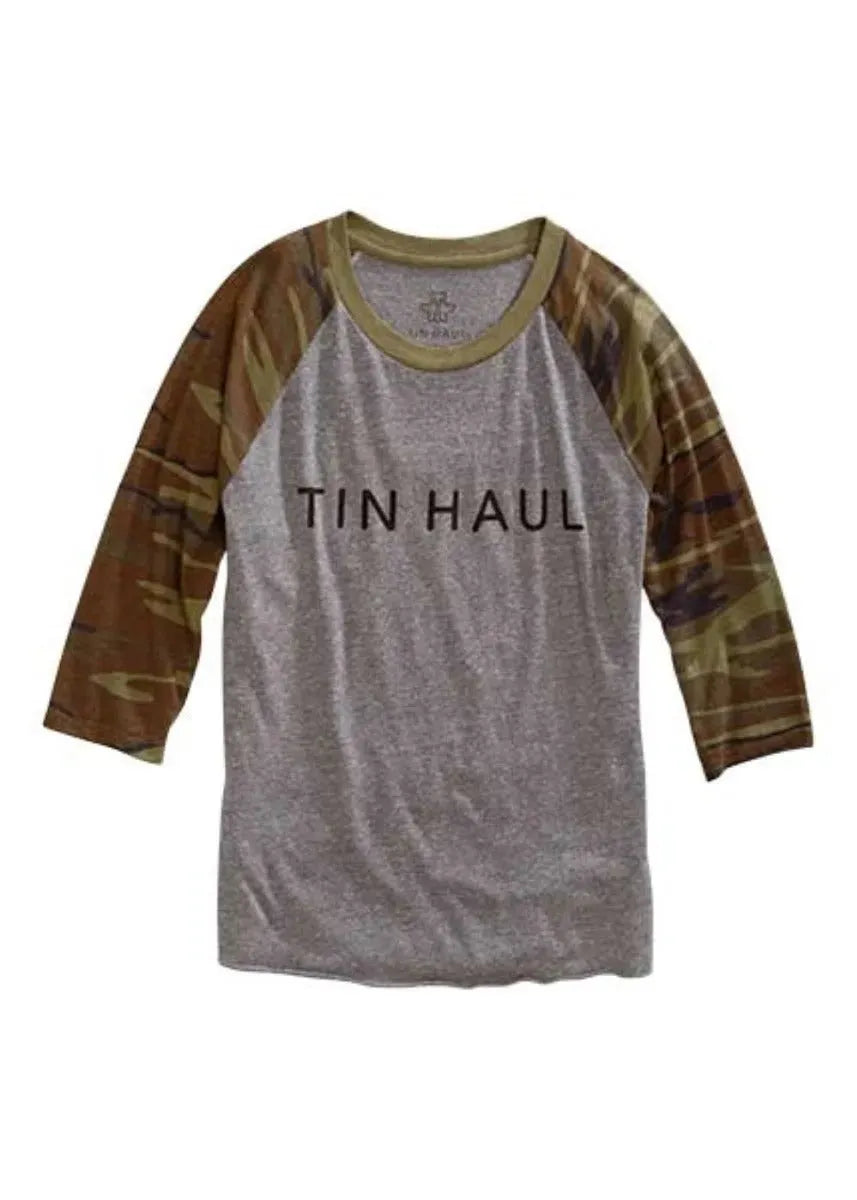Tin Haul Script Screen Print (Green) - Men's Shirt - Hatcountry