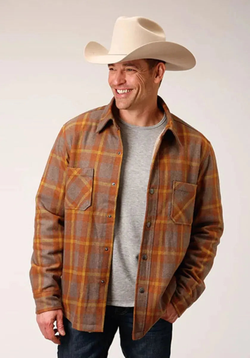 Tin Haul Blaze Checkered - Men's Coat - Hatcountry