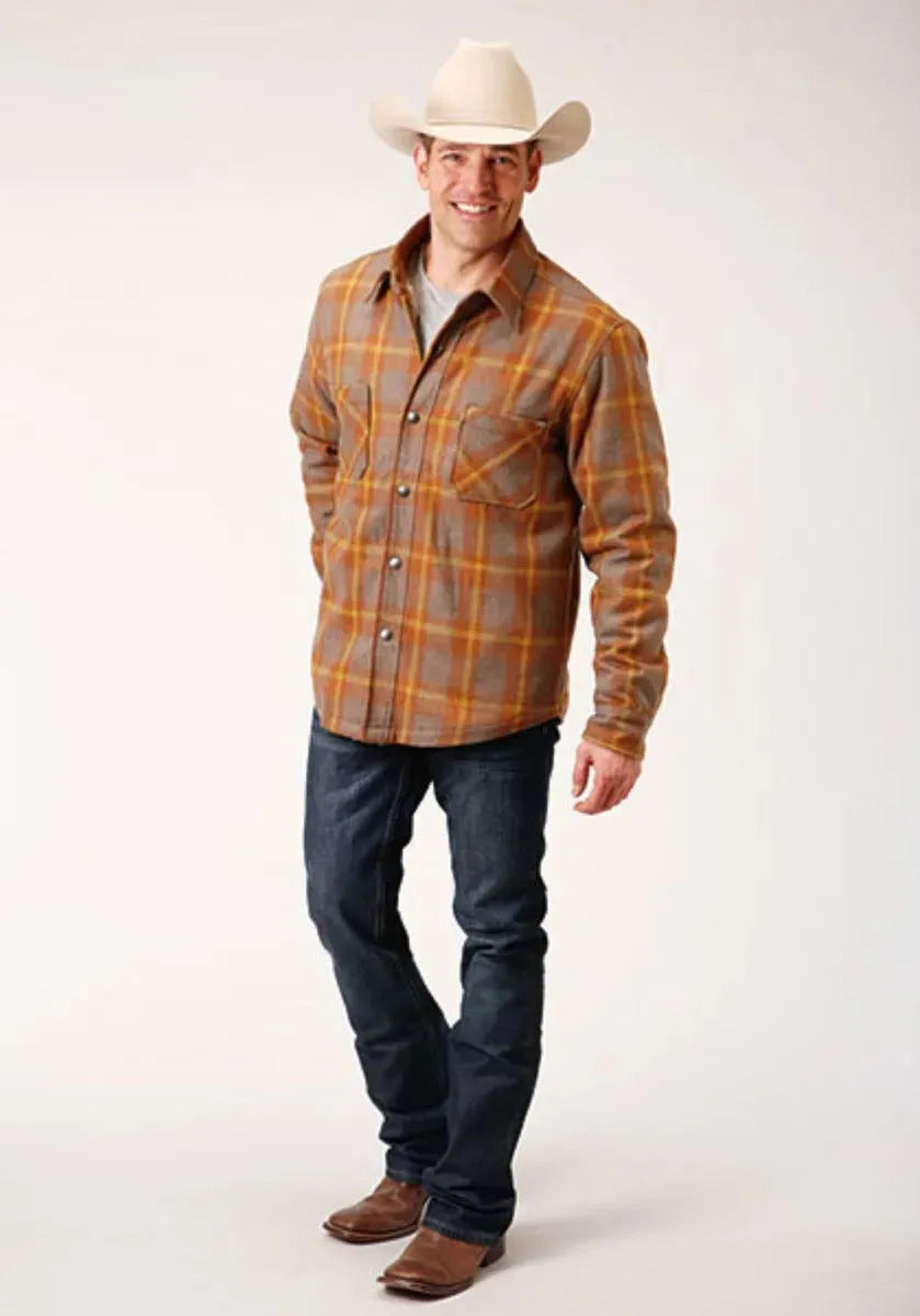 Tin Haul Blaze Checkered - Men's Coat - Hatcountry