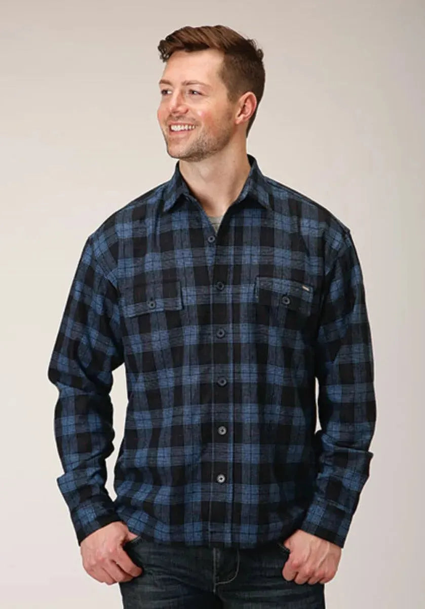 Tin Haul Skyline Plaid - Men's Shirt Jacket - Hatcountry