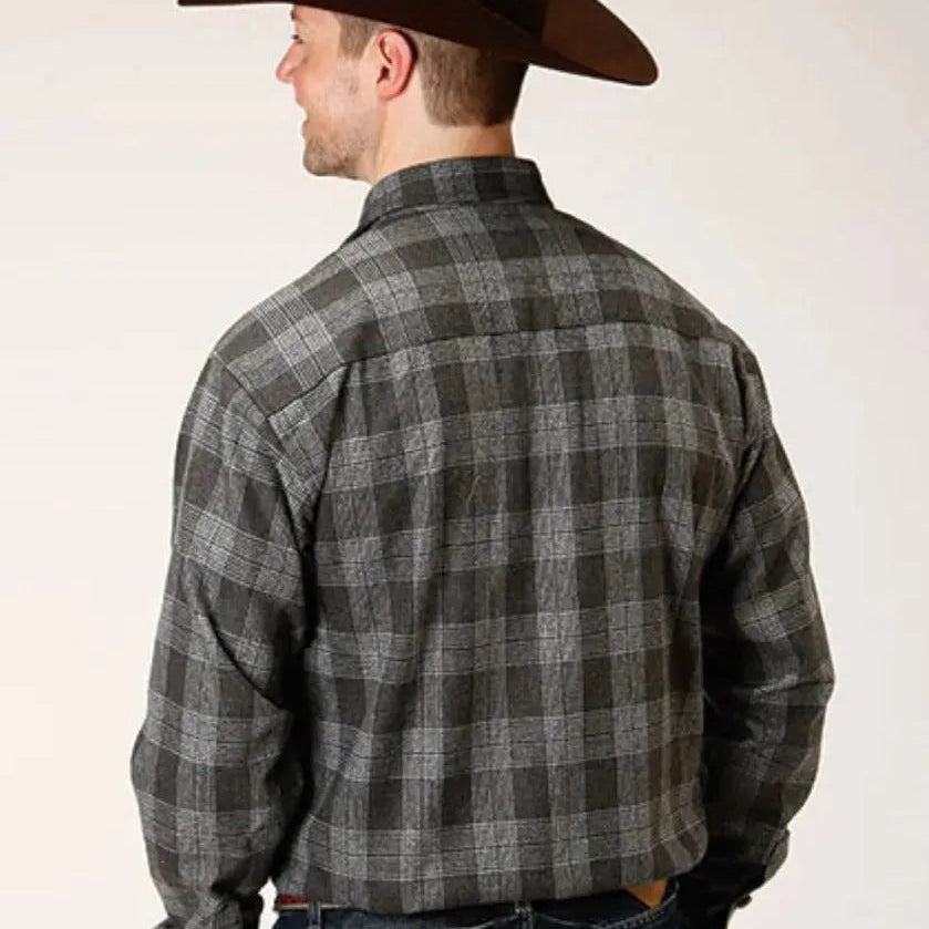 Tin Haul Stormy Plaid - Men's Shirt Jacket - Hatcountry