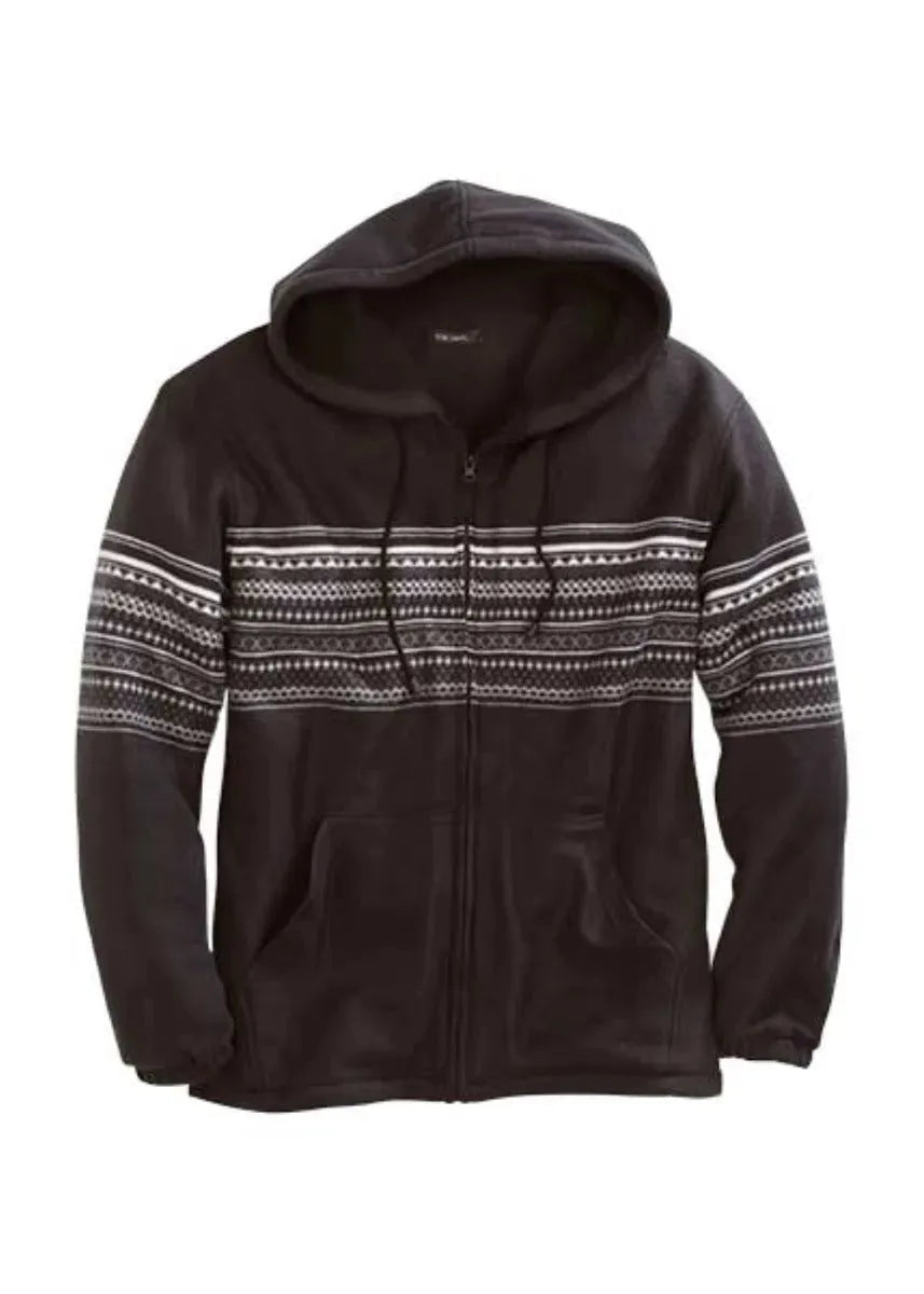 Tin Haul Aztec Polar Print - Men's Hoodie Sweatshirt - Hatcountry