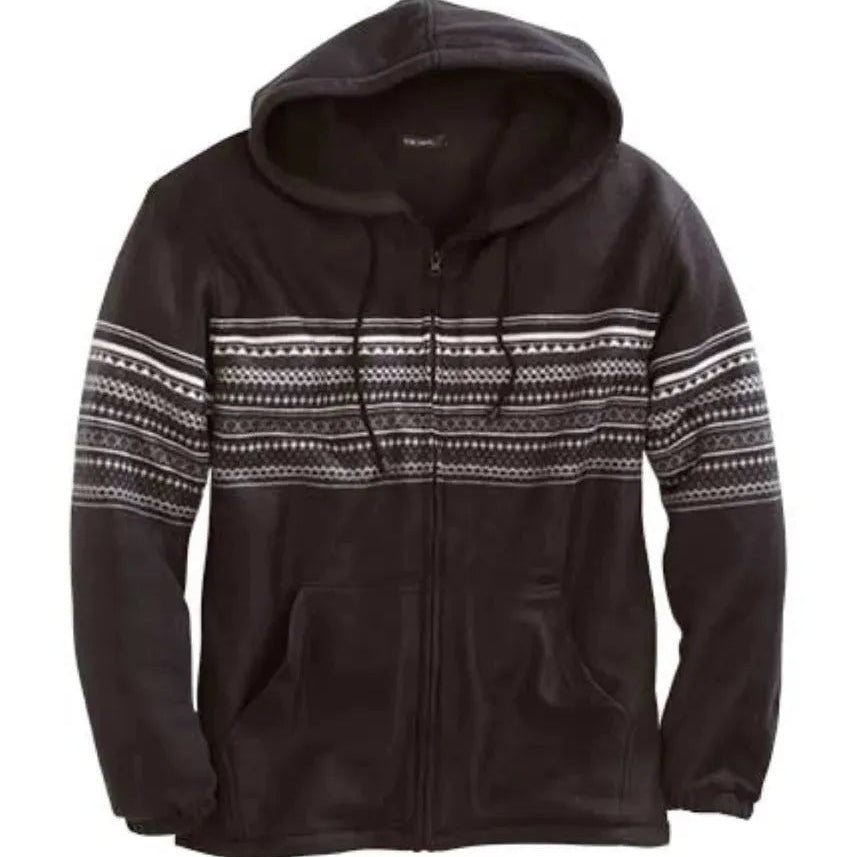 Tin Haul Aztec Polar Print - Men's Hoodie Sweatshirt - Hatcountry