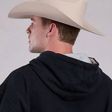 Tin Haul Antique White Logo (Black) - Men's Hoodie Sweatshirt