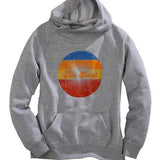 Tin Haul Multi Color Circle Logo (Grey) - Women's Hoodie Sweatshirt