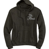 Tin Haul Embroidered Logo (Grey) - Women's Hoodie Sweatshirt