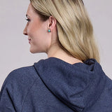 Tin Haul Art Nouveau Horse Print (Navy) - Women's Hoodie Sweatshirt