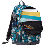 Tin Haul Brush Strokes (Turquoise) - Nylon Backpack