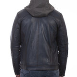 Scully 1056 Hoodie Insert - Men's Lamb Leather Jacket