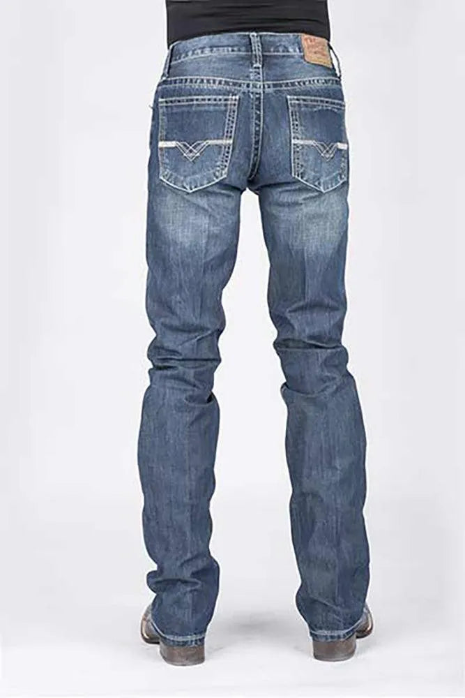 Tin Haul Guy's Jean (Medium Wash) - Men's Bootcut Jeans